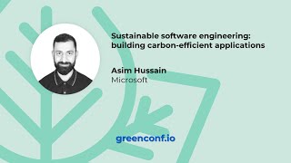Sustainable software engineering building carbon efficient applications
